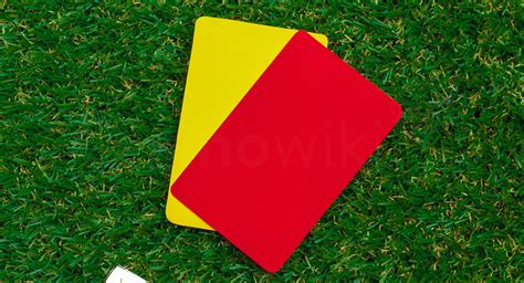 gele en rode kaarten voetbal